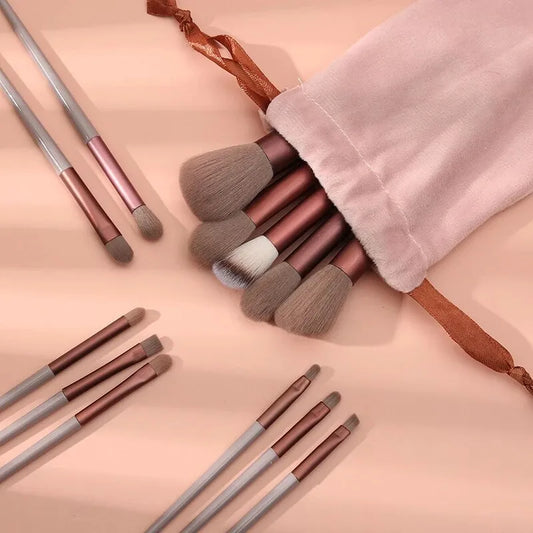 13 PCS Elegant Makeup Brushes Set