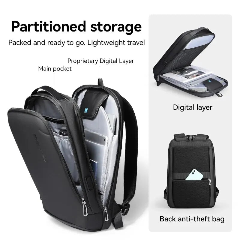 Slim Laptop Backpack for Men